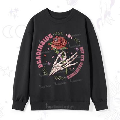 Purplehecate Valentine's Day Ready Valentine Sweatshirt