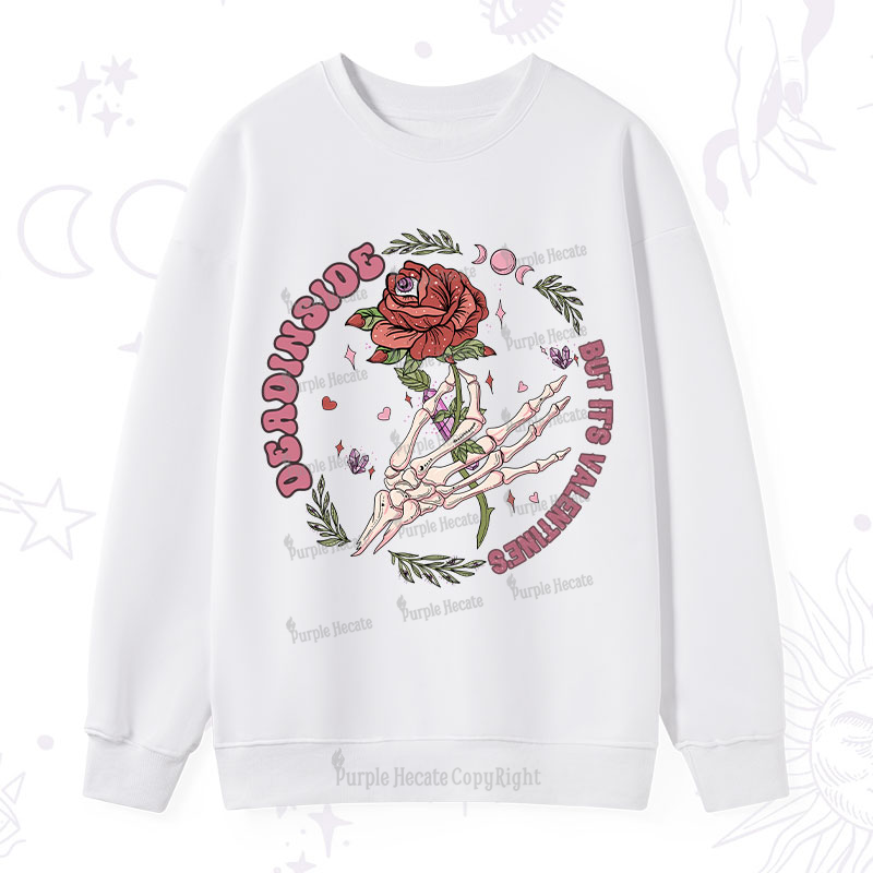 Purplehecate Valentine's Day Ready Valentine Sweatshirt