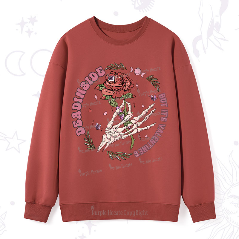 Purplehecate Valentine's Day Ready Valentine Sweatshirt
