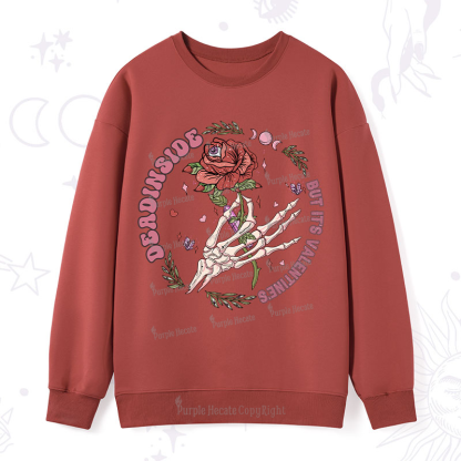 Purplehecate Valentine's Day Ready Valentine Sweatshirt