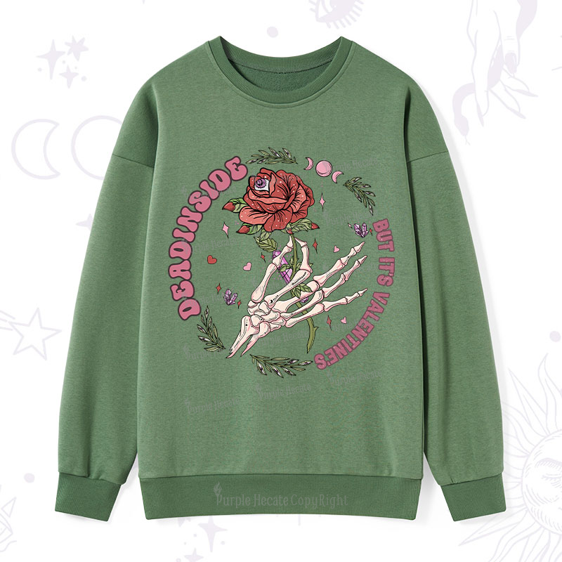 Purplehecate Valentine's Day Ready Valentine Sweatshirt