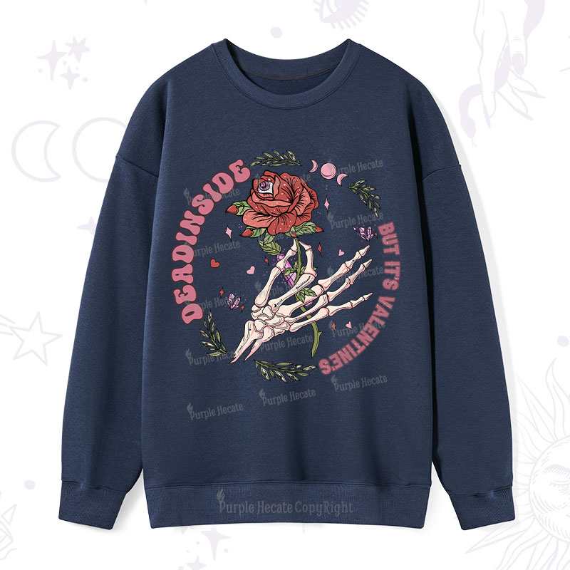 Purplehecate Valentine's Day Ready Valentine Sweatshirt