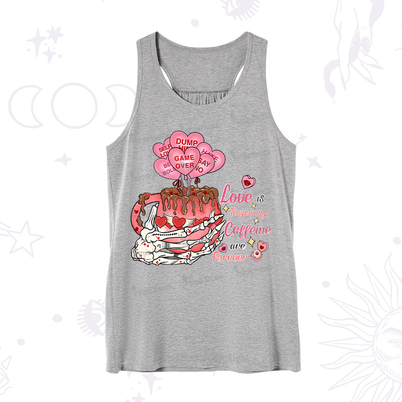 Purplehecate Caffeine Over Love Valentine Tank