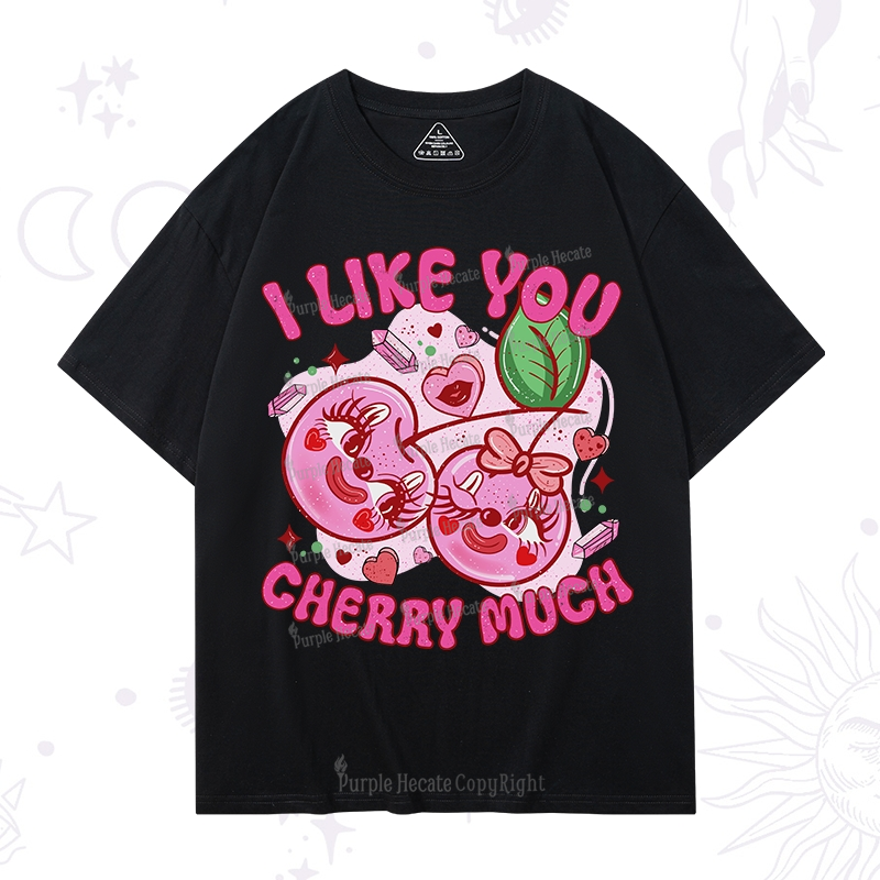 Purplehecate I Like You Cherry Much T-Shirt