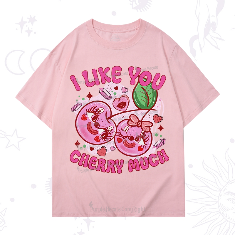 Purplehecate I Like You Cherry Much T-Shirt