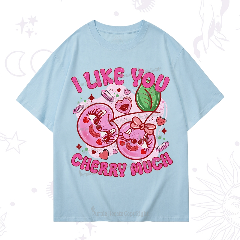 Purplehecate I Like You Cherry Much T-Shirt