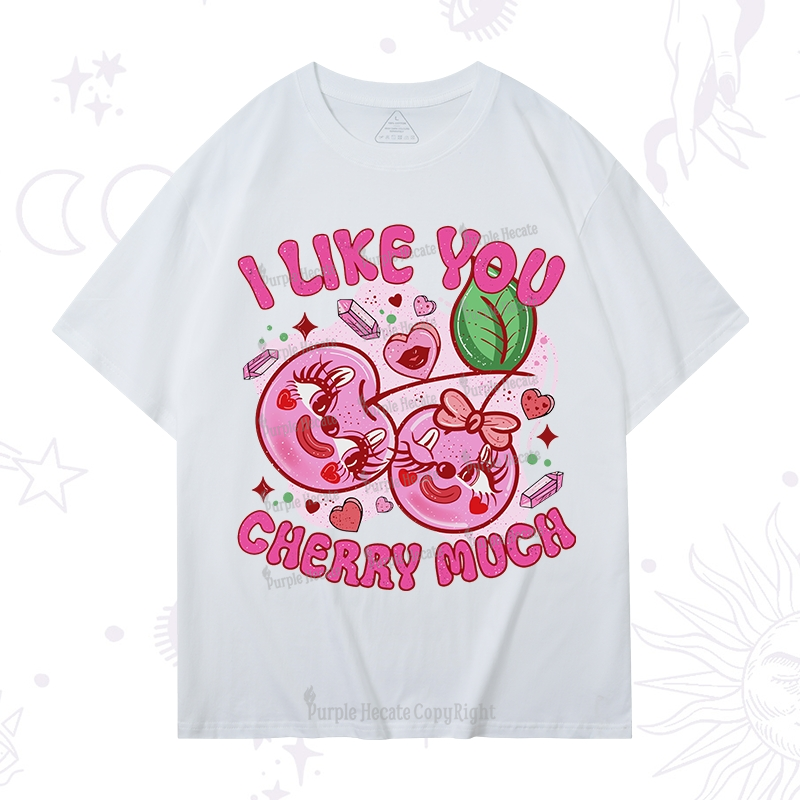 Purplehecate I Like You Cherry Much T-Shirt