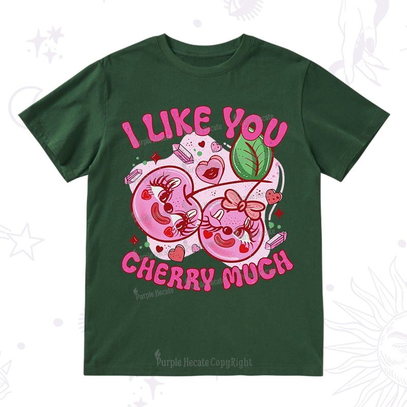 Purplehecate I Like You Cherry Much T-Shirt