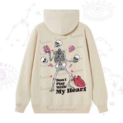 Purplehecate Don't Play With My Heart Hoodie
