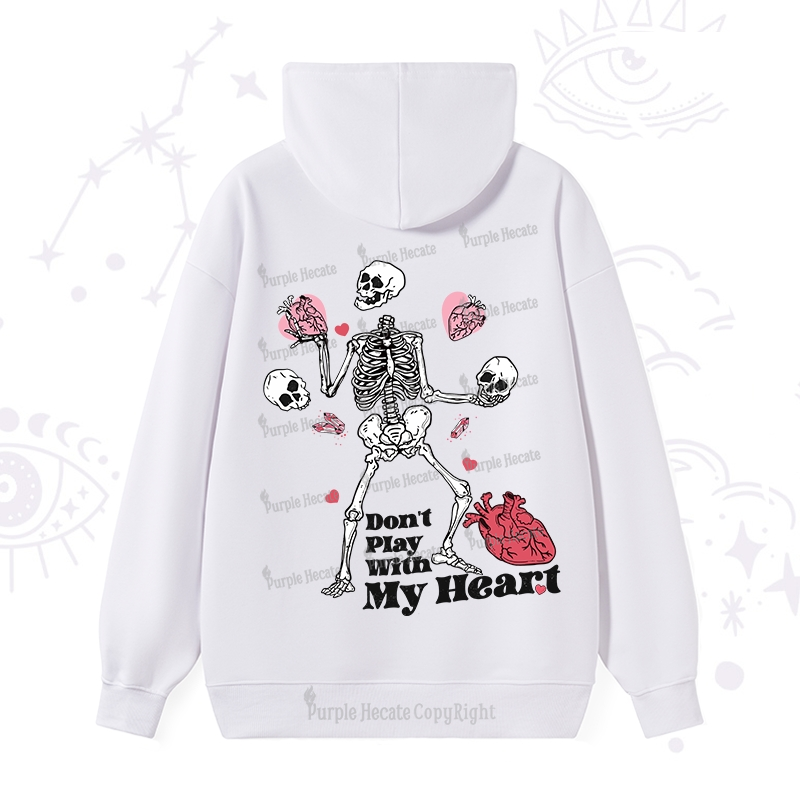 Purplehecate Don't Play With My Heart Hoodie