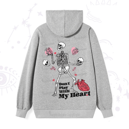 Purplehecate Don't Play With My Heart Hoodie