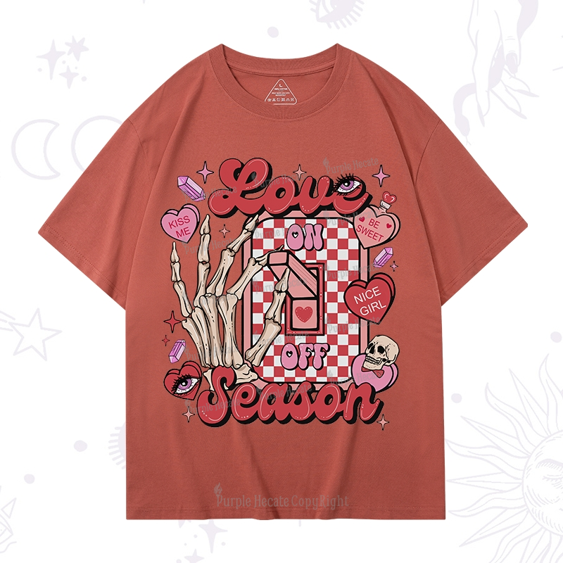 Purplehecate Love On Or Off T-Shirt