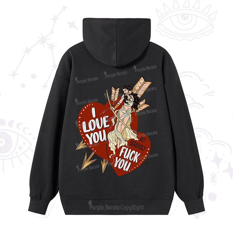 Purplehecate Love But Not Really Hoodie