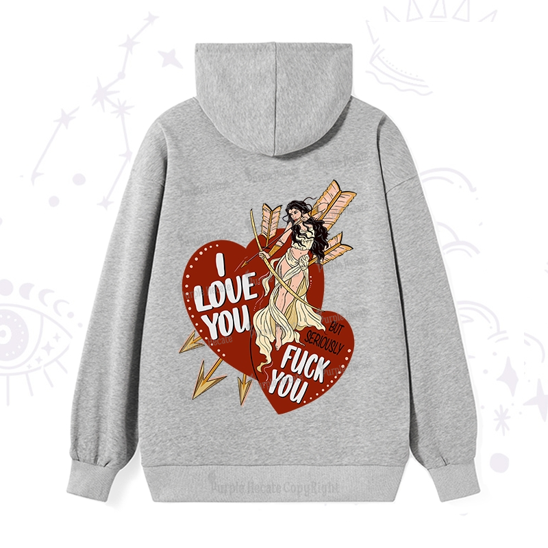 Purplehecate Love But Not Really Hoodie