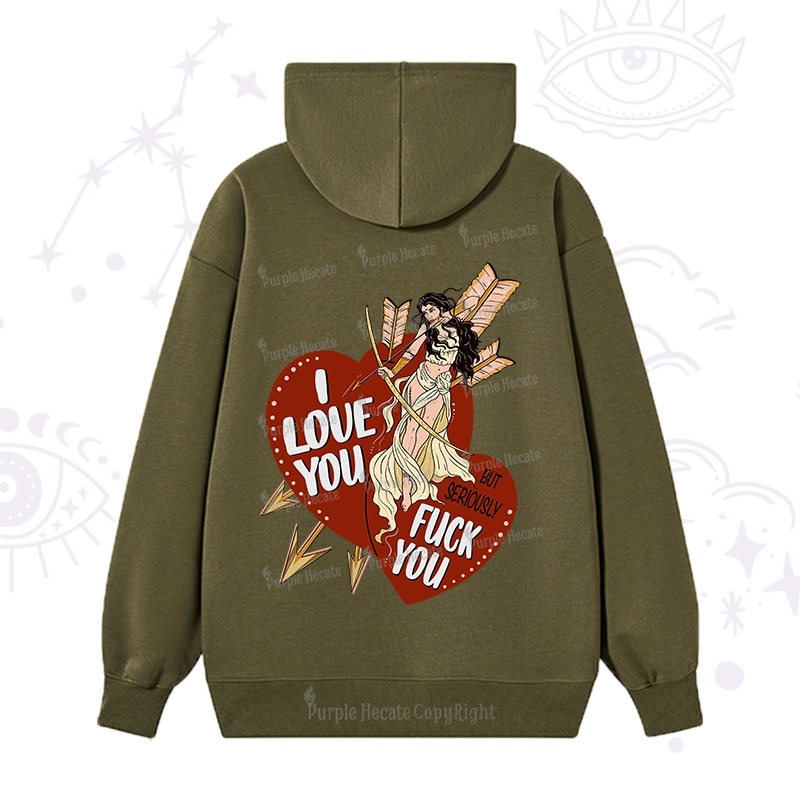 Purplehecate Love But Not Really Hoodie