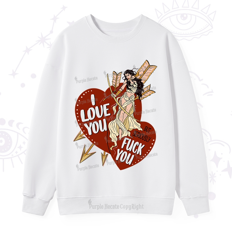 Purplehecate Love But Not Really Sweatshirt