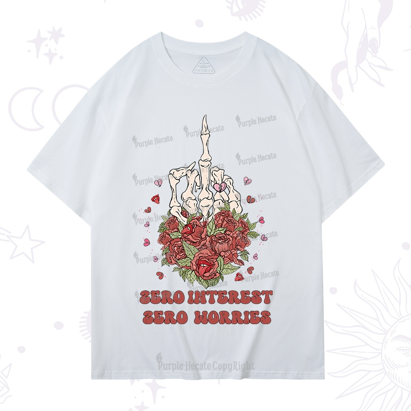 Purplehecate Zero Interest Zero Worries T-Shirt