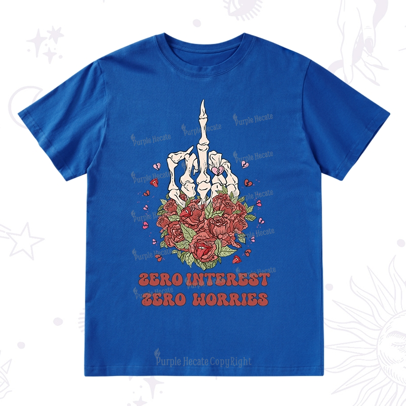 Purplehecate Zero Interest Zero Worries T-Shirt
