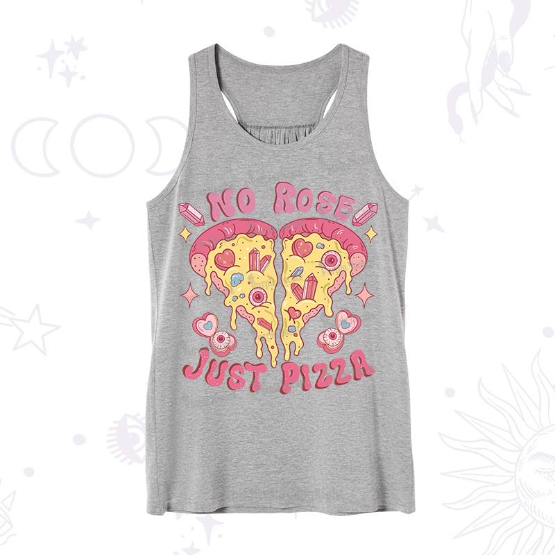 Purplehecate No Rose Just Pizza Tank