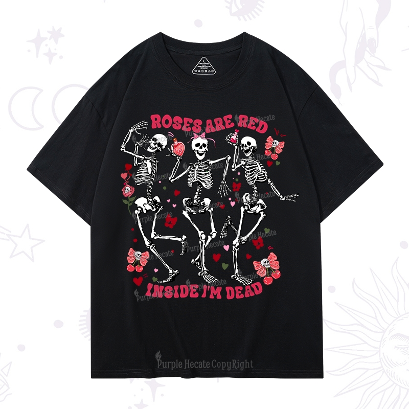 Purplehecate Roses Are Red Valentine T-Shirt