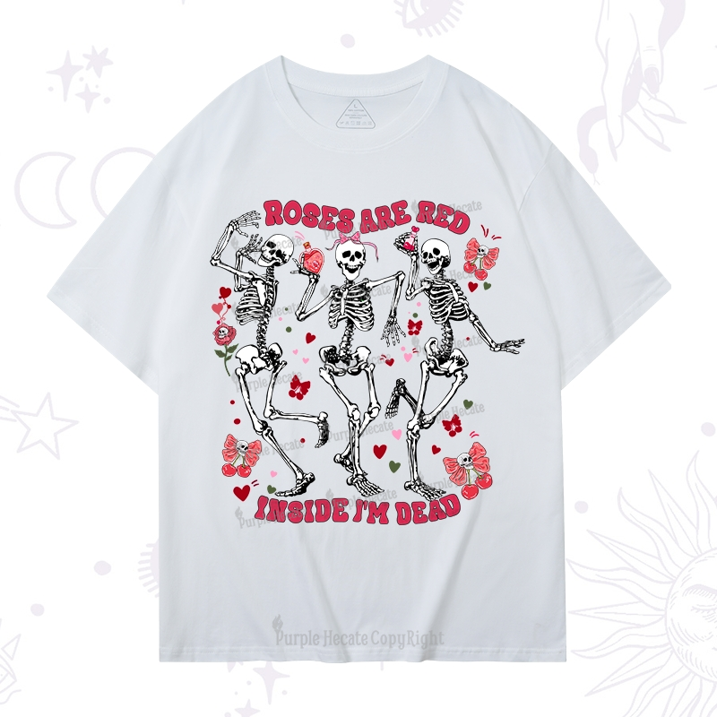 Purplehecate Roses Are Red Valentine T-Shirt