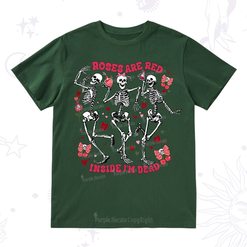 Purplehecate Roses Are Red Valentine T-Shirt