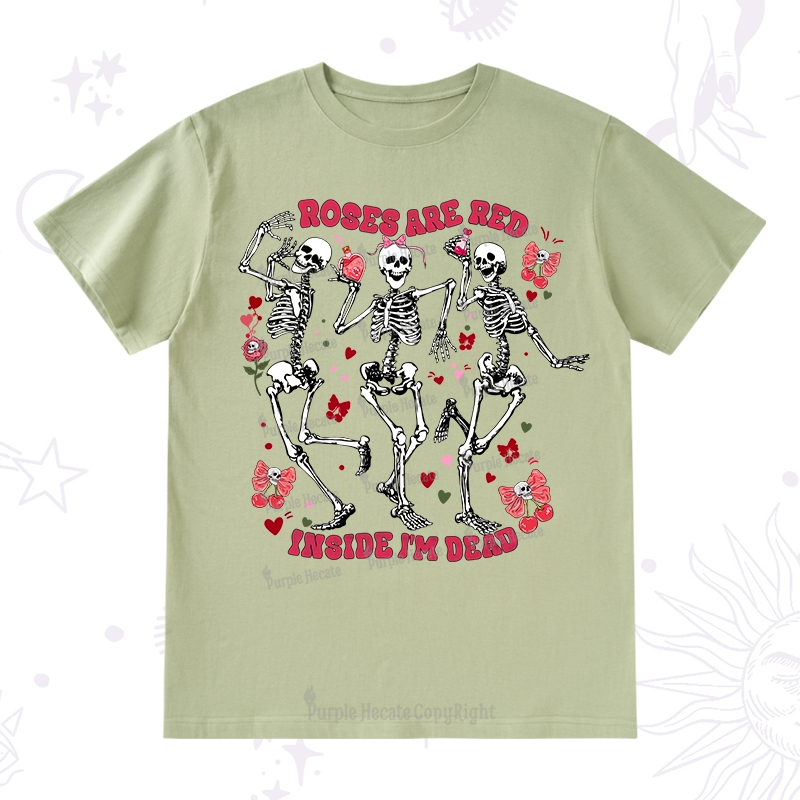 Purplehecate Roses Are Red Valentine T-Shirt