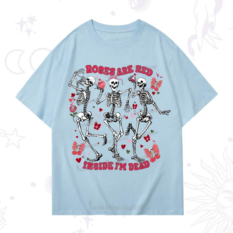Purplehecate Roses Are Red Valentine T-Shirt