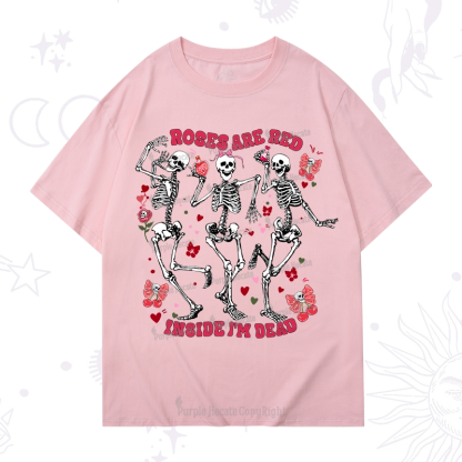 Purplehecate Roses Are Red Valentine T-Shirt