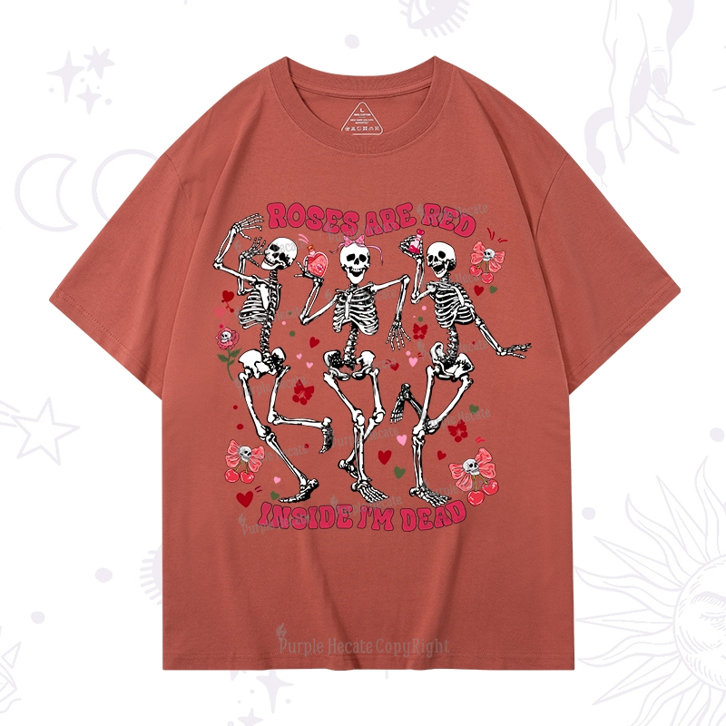 Purplehecate Roses Are Red Valentine T-Shirt