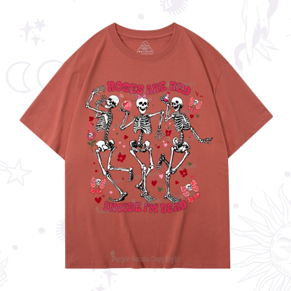 Purplehecate Roses Are Red Valentine T-Shirt