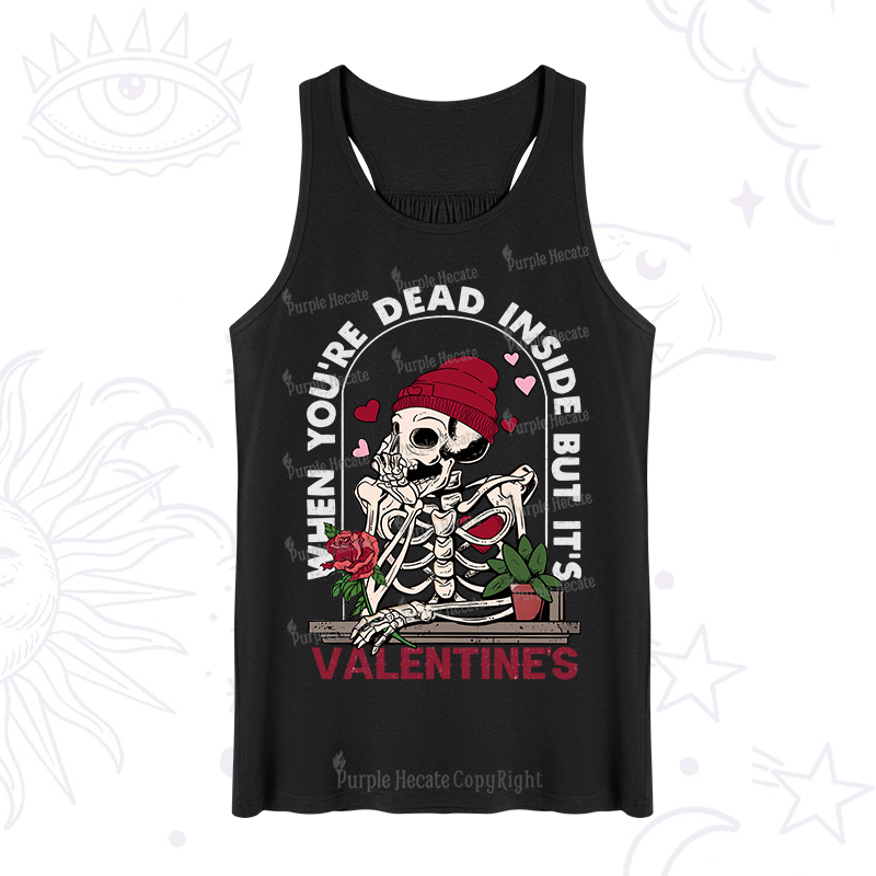 Purplehecate When You're Dead Inside But It's Valentine Tank