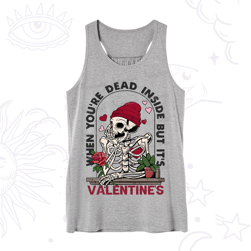 Purplehecate When You're Dead Inside But It's Valentine Tank