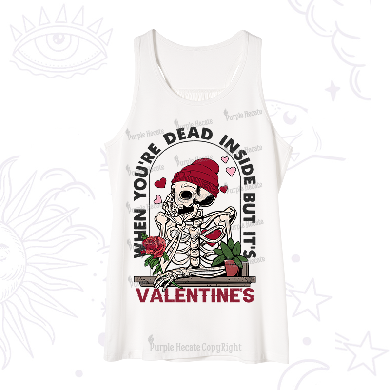 Purplehecate When You're Dead Inside But It's Valentine Tank