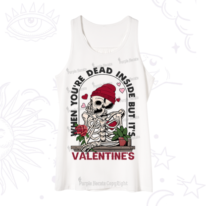 Purplehecate When You're Dead Inside But It's Valentine Tank