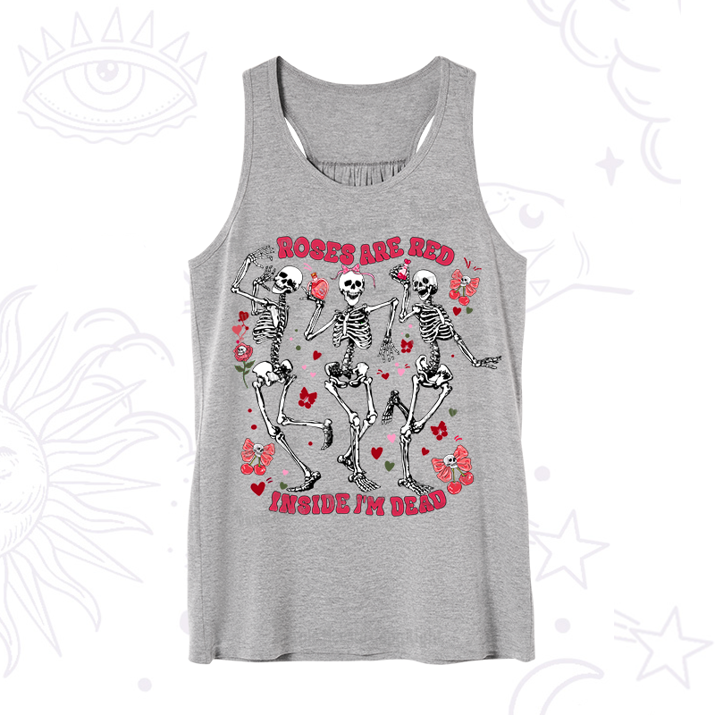 Purplehecate Roses Are Red Valentine Tank