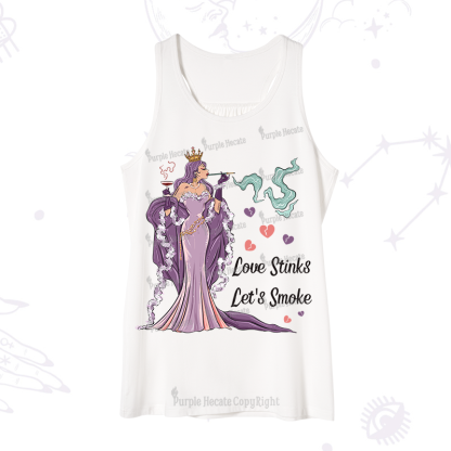 Purplehecate Love Stinks Let's Smoke Valentine Tank