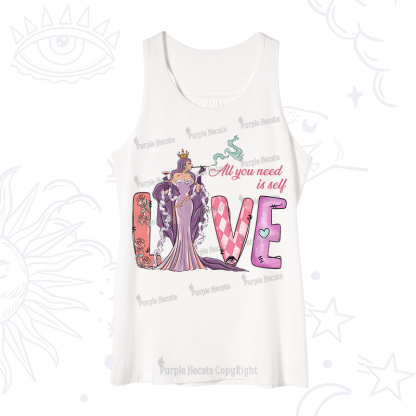 Purplehecate All You Need Is Self Valentine Tank