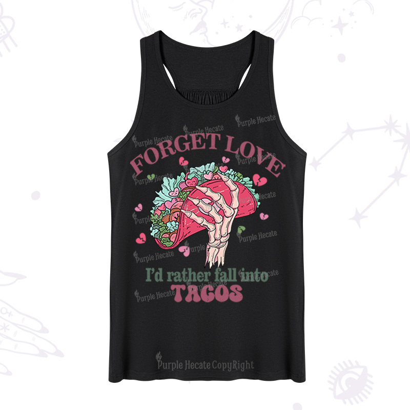 Purplehecate Taco Over Love Valentine Tank