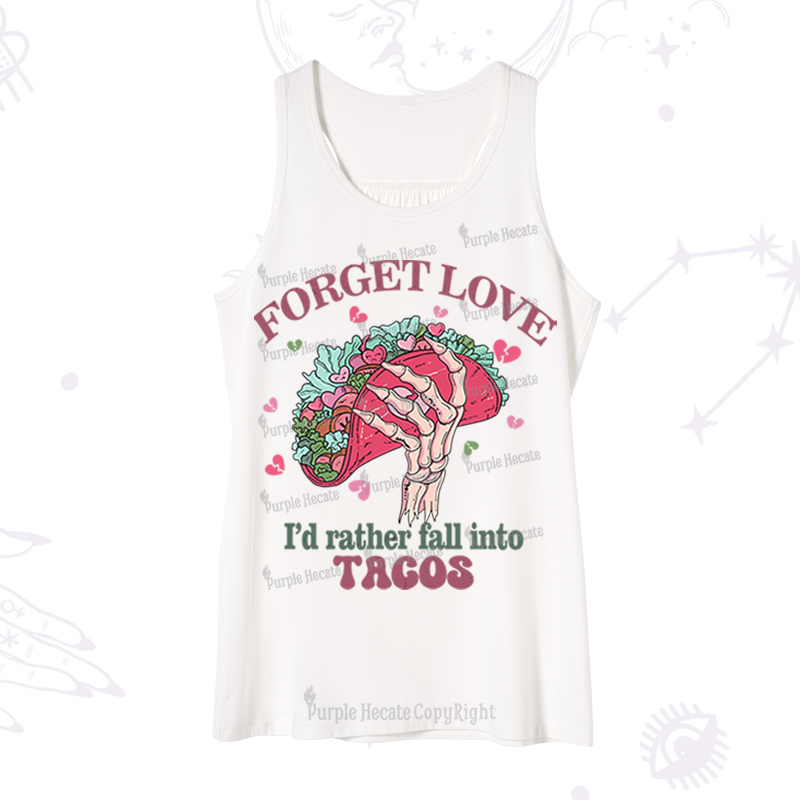 Purplehecate Taco Over Love Valentine Tank