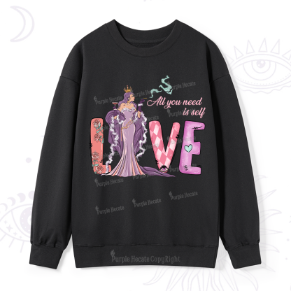 Purplehecate All You Need Is Self Valentine Sweatshirt