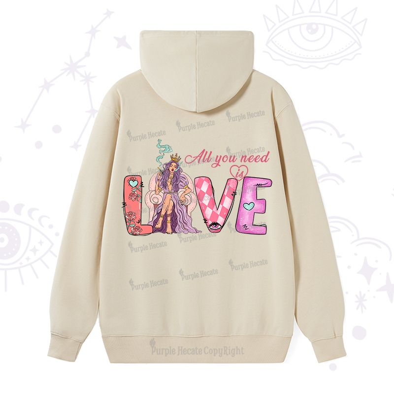 Purplehecate All You Need Is Valentine Hoodie