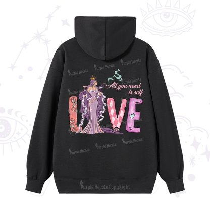 Purplehecate All You Need Is Self Valentine Hoodie