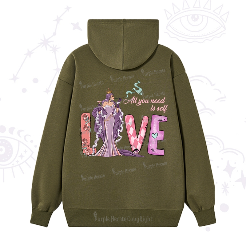 Purplehecate All You Need Is Self Valentine Hoodie