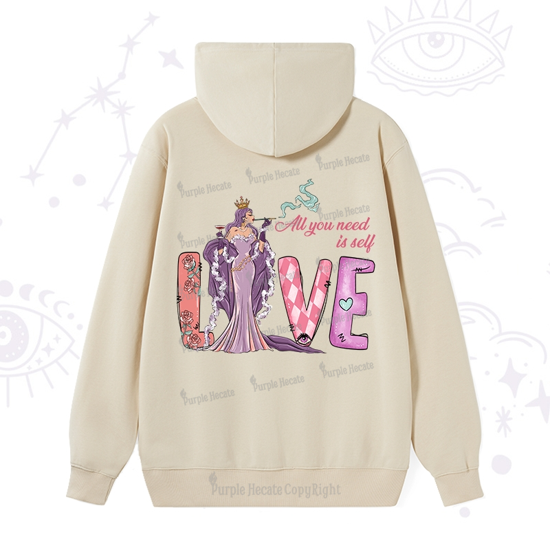 Purplehecate All You Need Is Self Valentine Hoodie