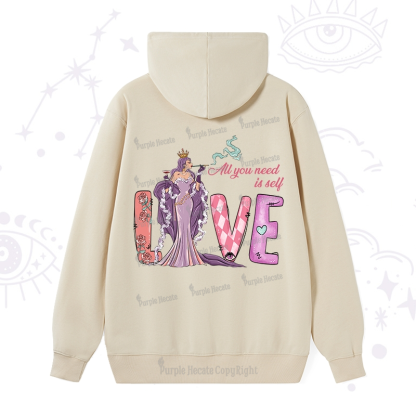 Purplehecate All You Need Is Self Valentine Hoodie