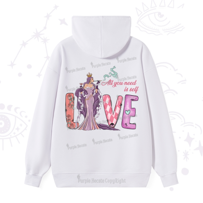 Purplehecate All You Need Is Self Valentine Hoodie