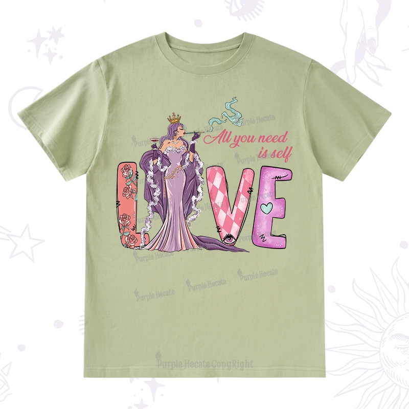 Purplehecate All You Need Is Self Valentine T-Shirt
