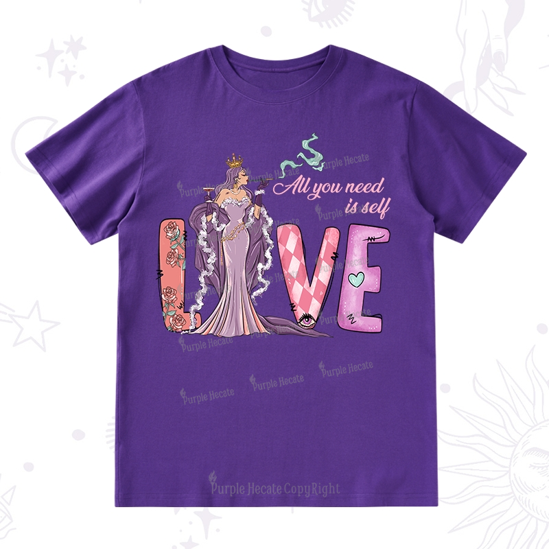 Purplehecate All You Need Is Self Valentine T-Shirt