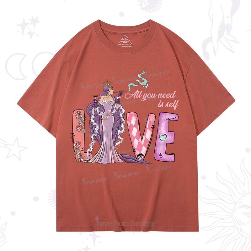 Purplehecate All You Need Is Self Valentine T-Shirt